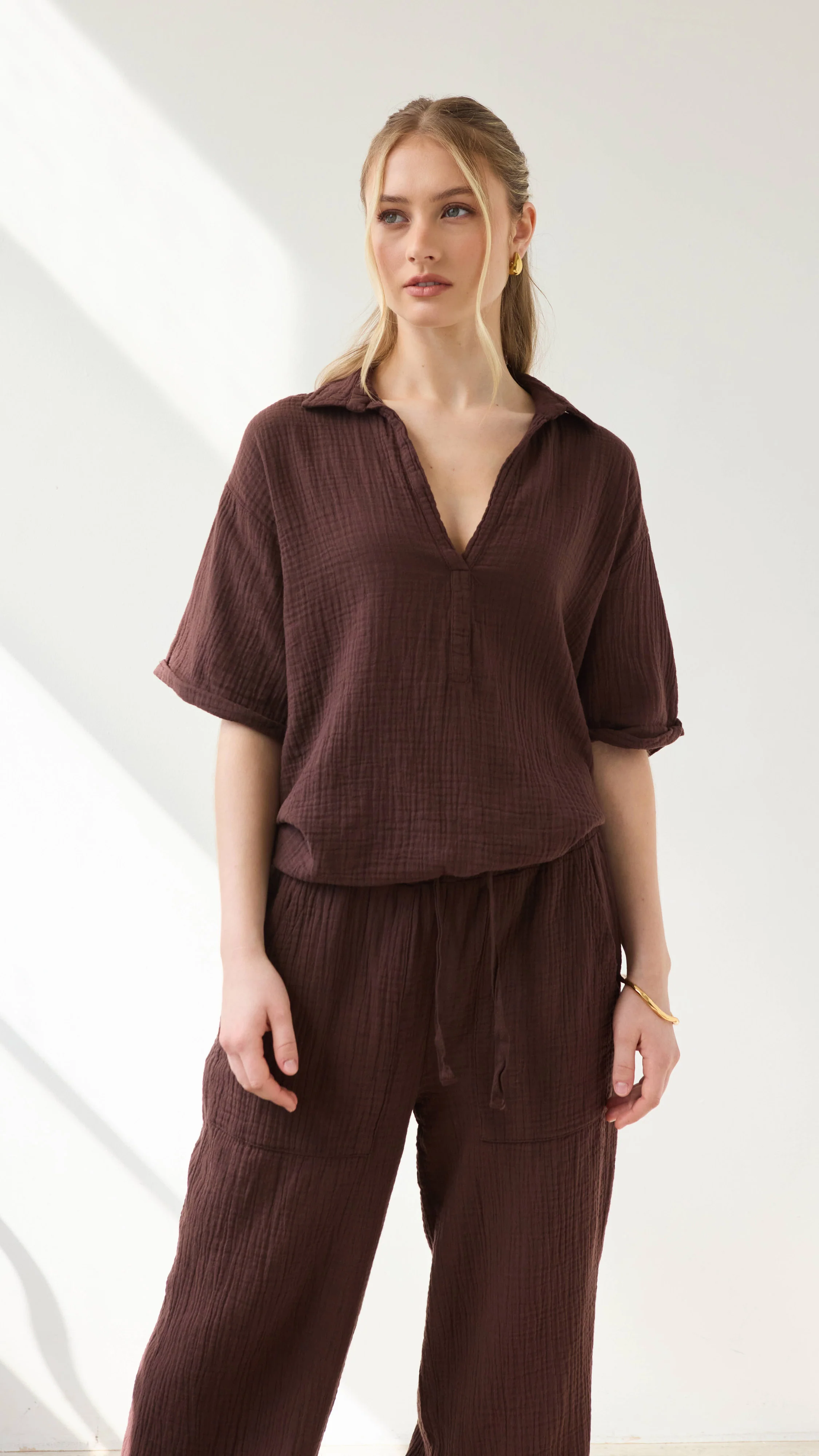 Mariana Shirt - Cacao
