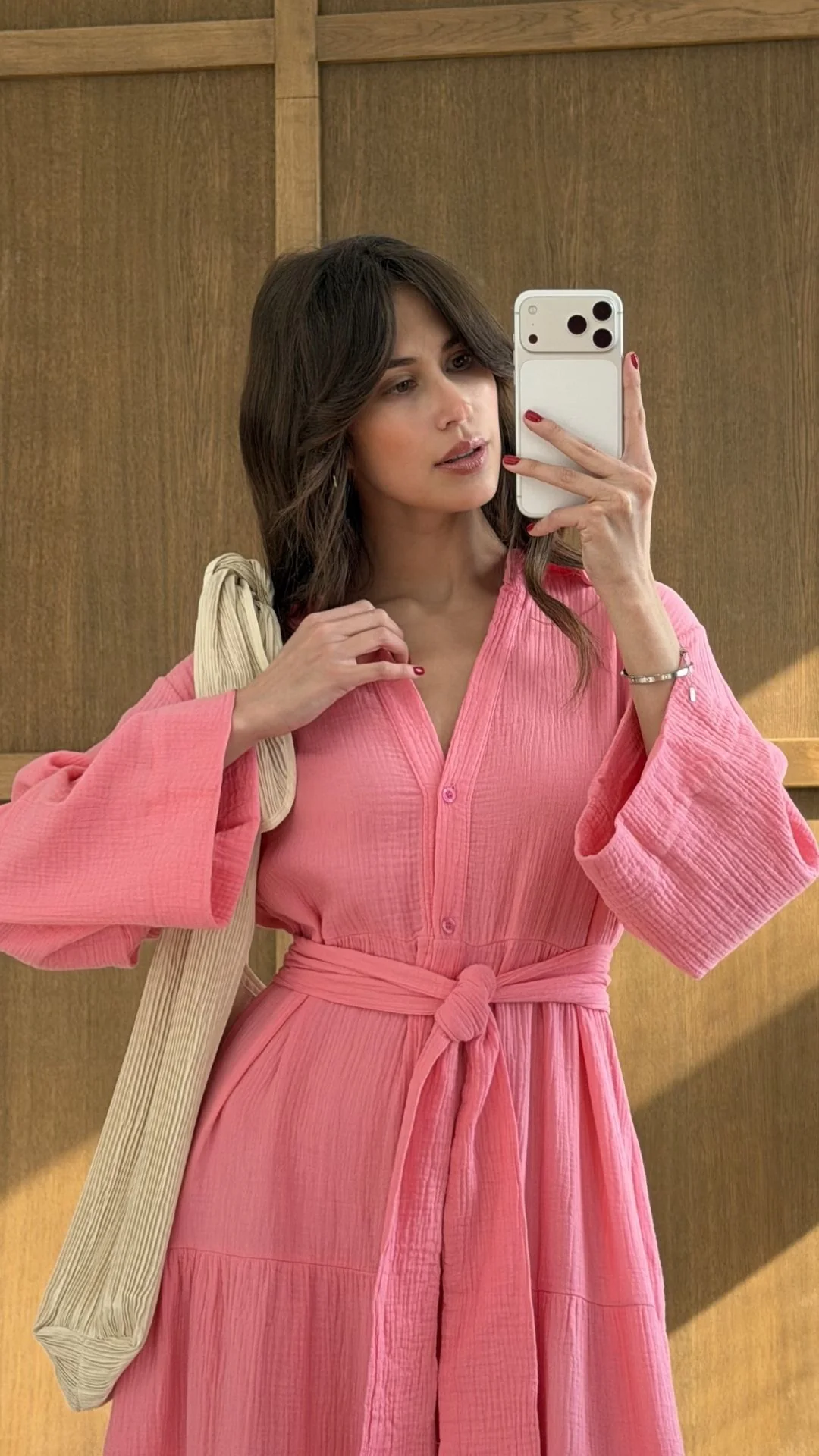 Marika Shirt Dress - Petunia - Image 14
