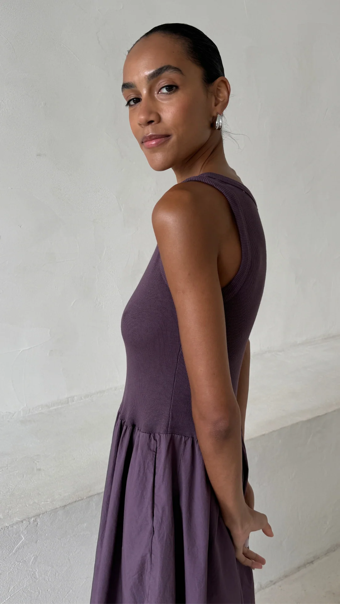 Marnie Dress - Grape - Image 2