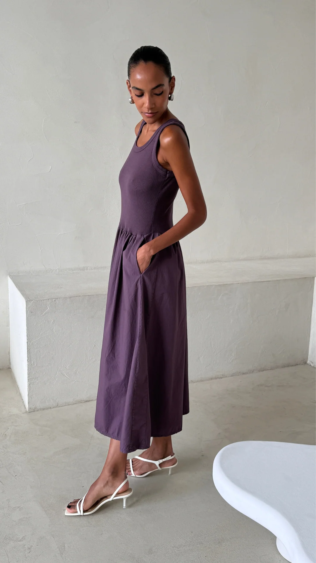 Marnie Dress - Grape - Image 3