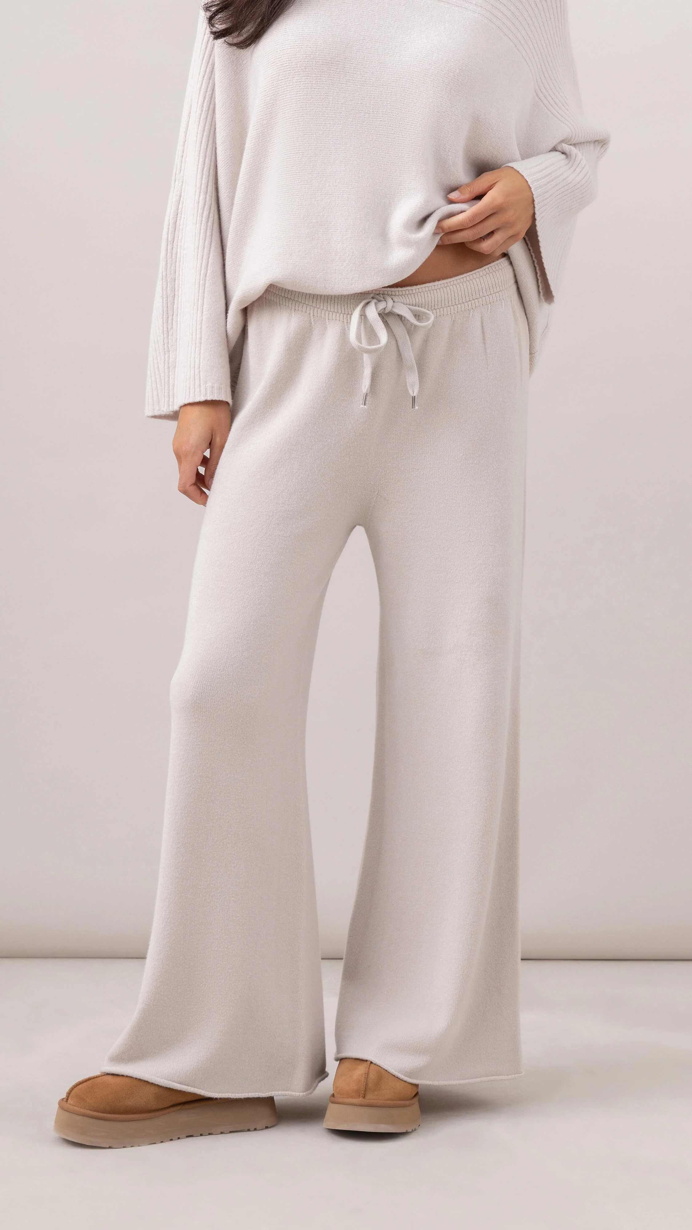Micha Trousers - Ivory - Image 3