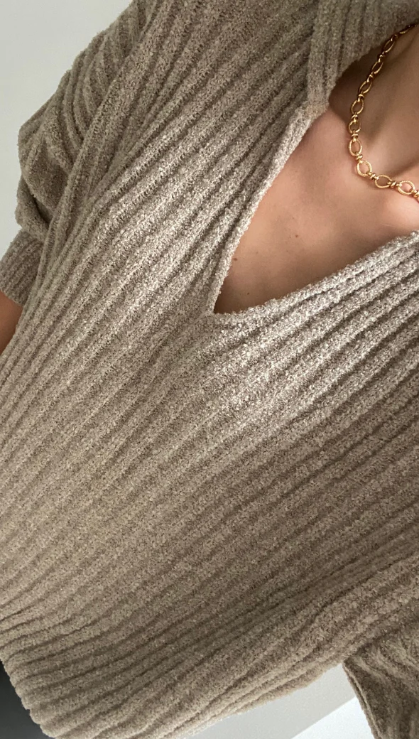 Mila Sweater - Taupe - Image 11