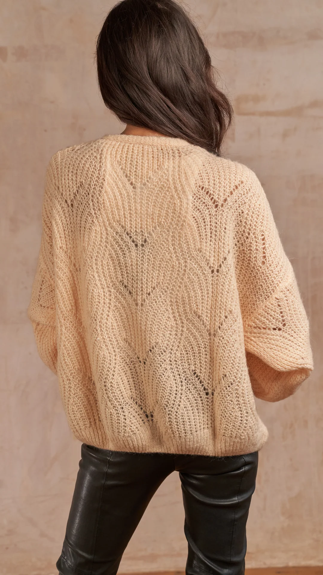 Miley Cardigan - Iced Peach - Image 6
