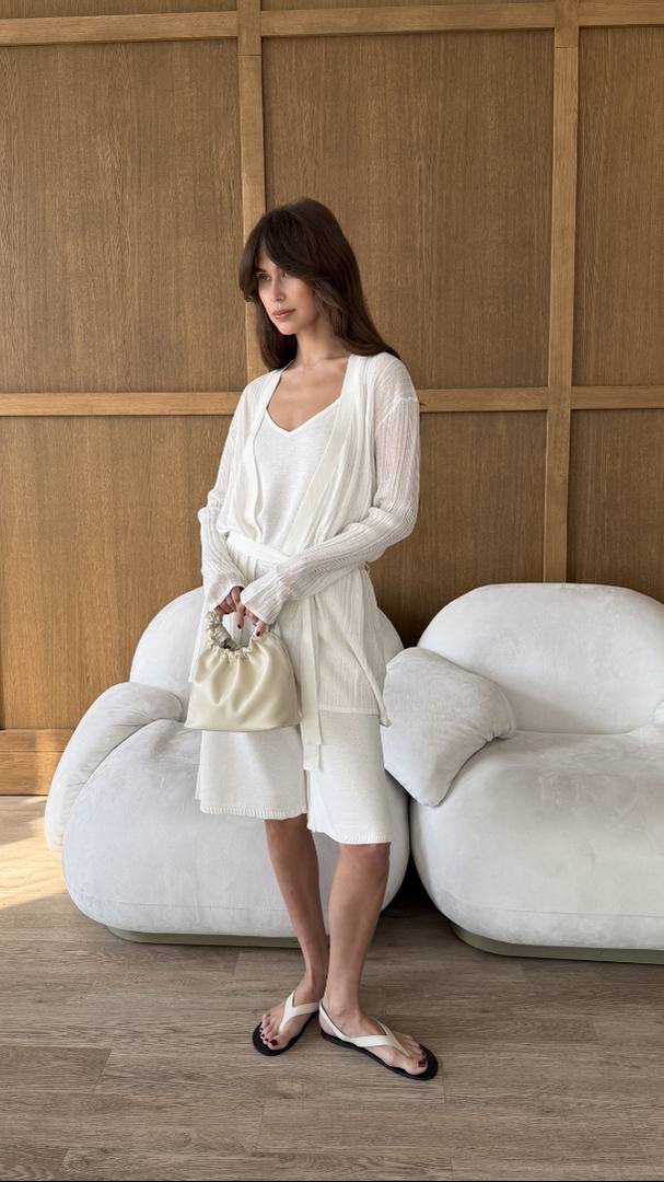 Olivia Cardigan - Ivory - Image 14