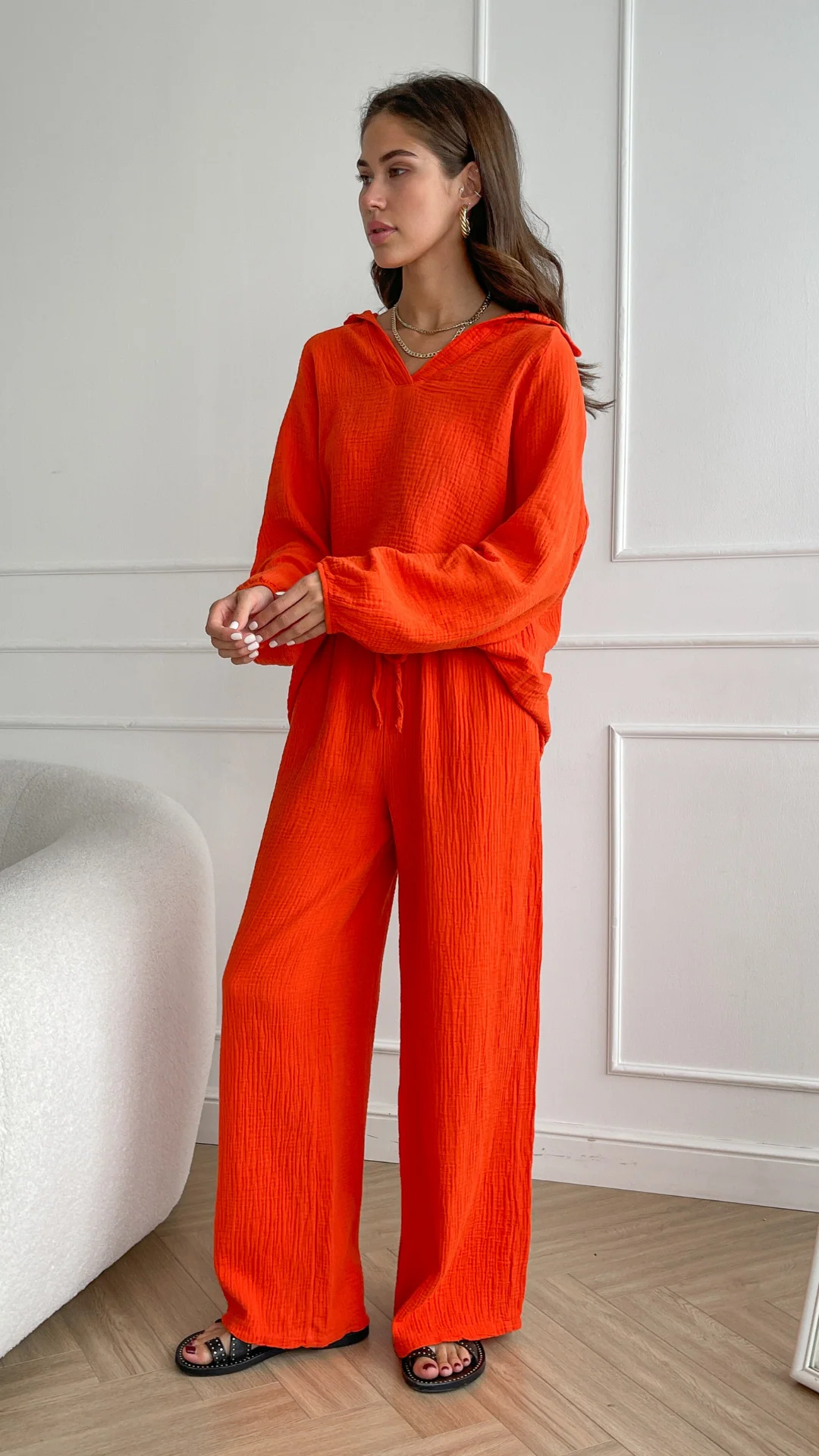 Selina Cotton Set - Amber - Image 4