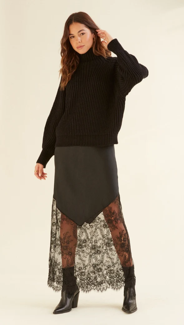 Selma Sweater - Black - Image 4
