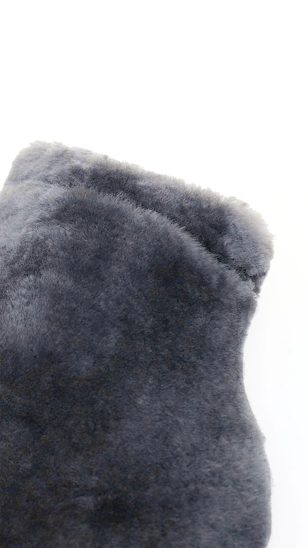 Sheepskin Hot Water Bottle - Anthracite - Image 3