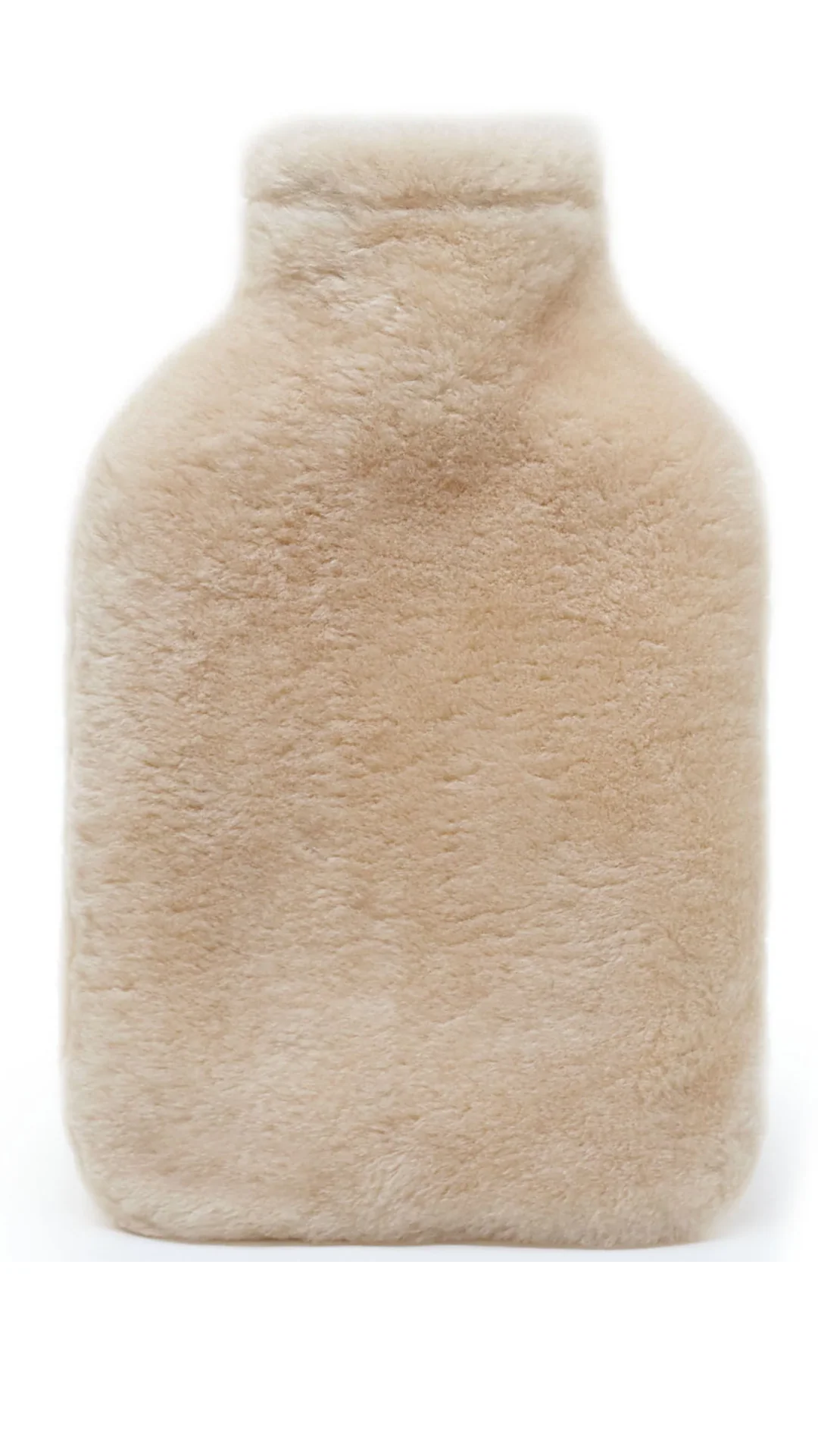 Sheepskin Hot Water Bottle - Ivory - Image 3