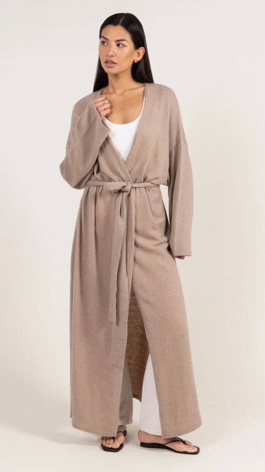Sierra Long Cardigan - Dove Grey - Image 7