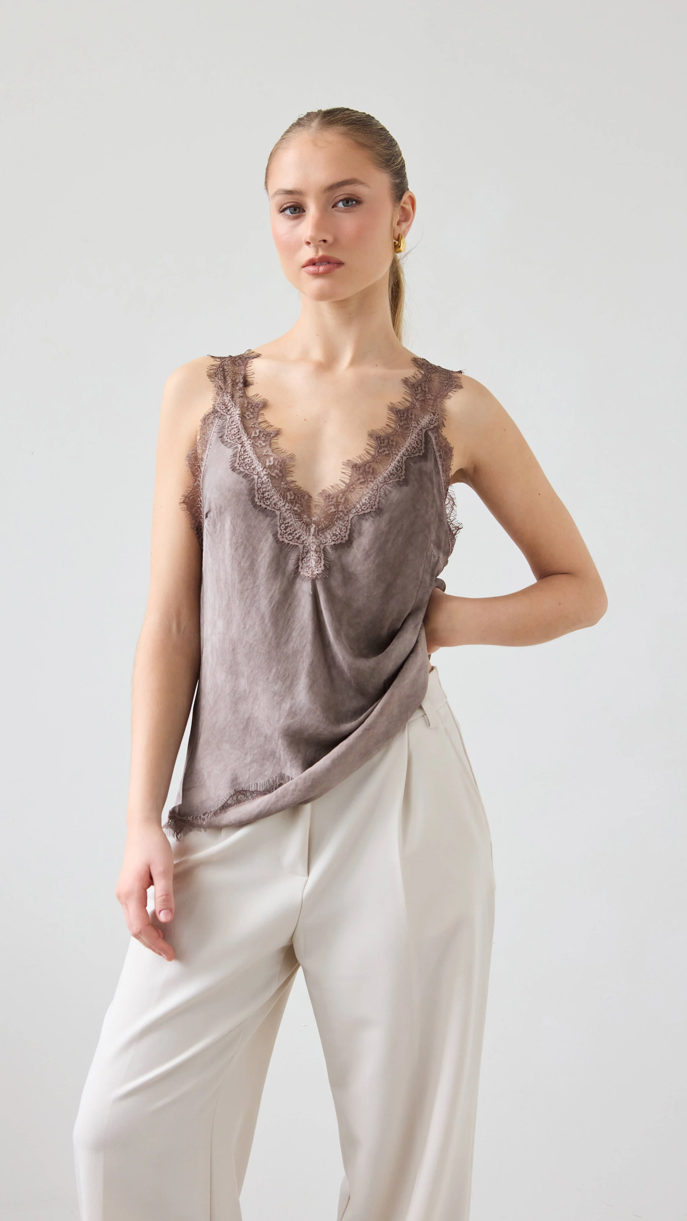 Solange Camisole - Espresso - Image 4
