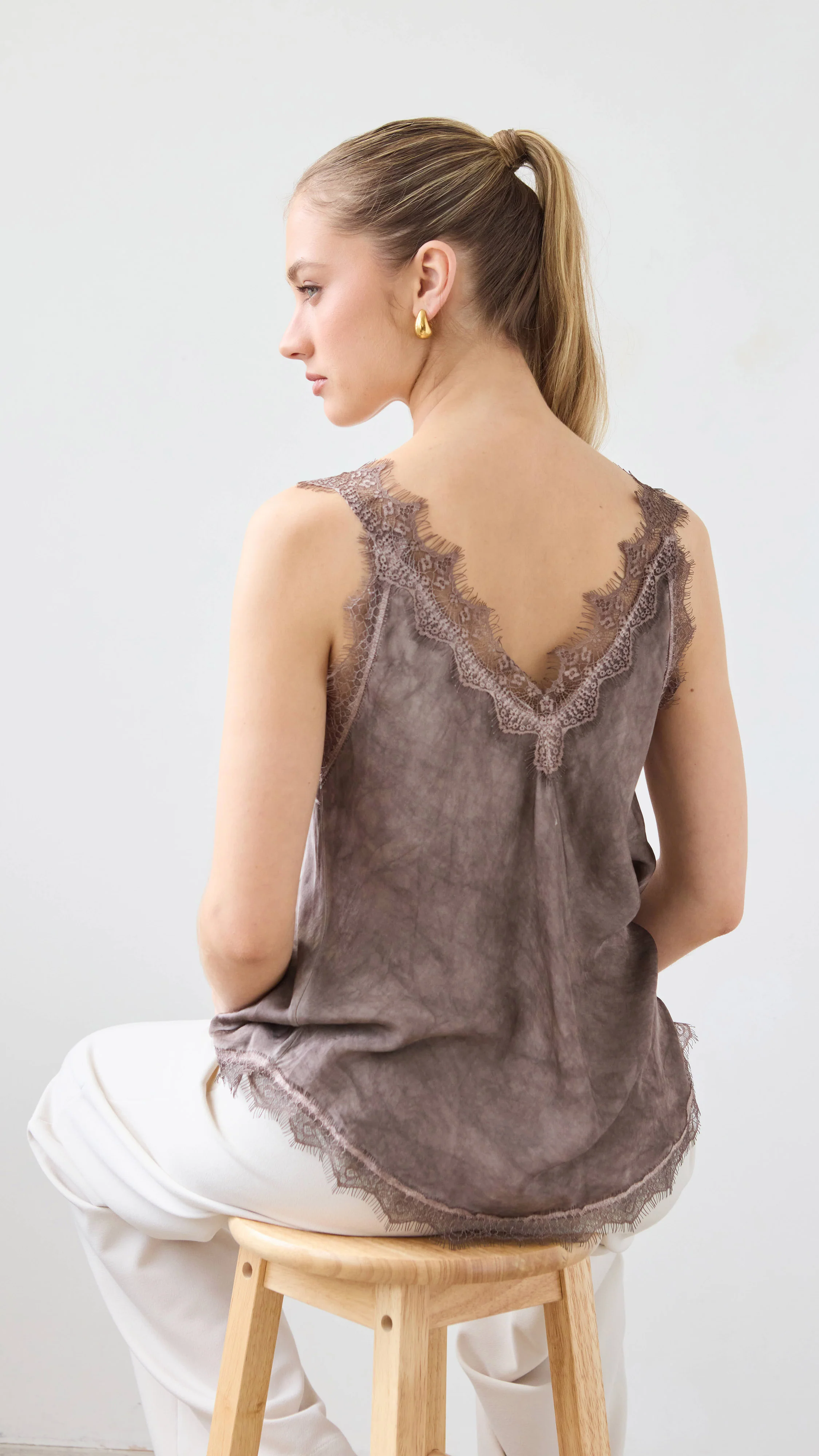 Solange Camisole - Espresso - Image 8