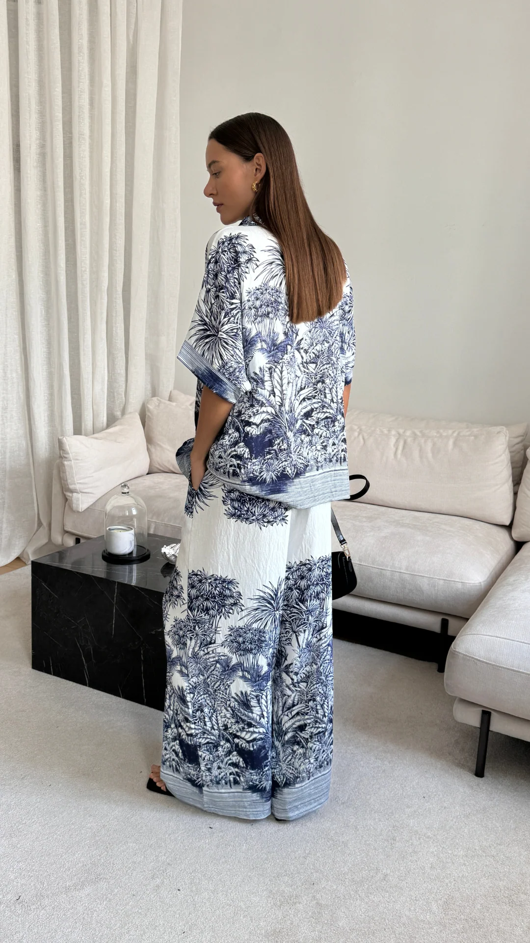 Stella Set - Indigo Blue Print - Image 6