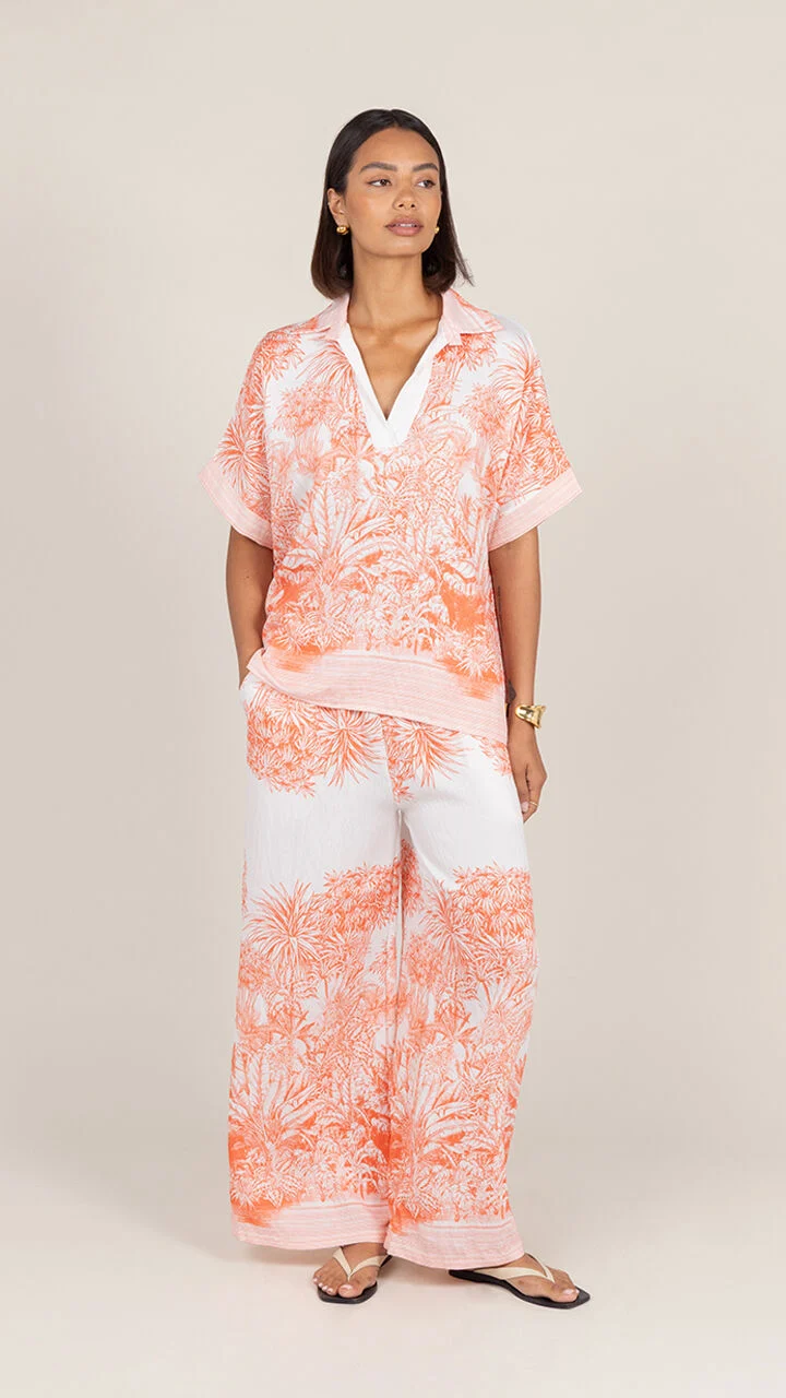 Stella Set - Coral Print - Image 2