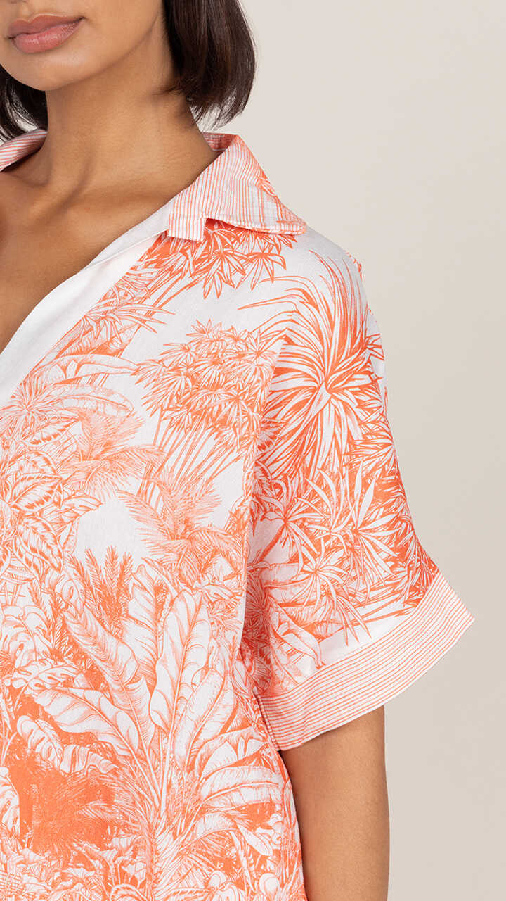 Stella Set - Coral Print - Image 7