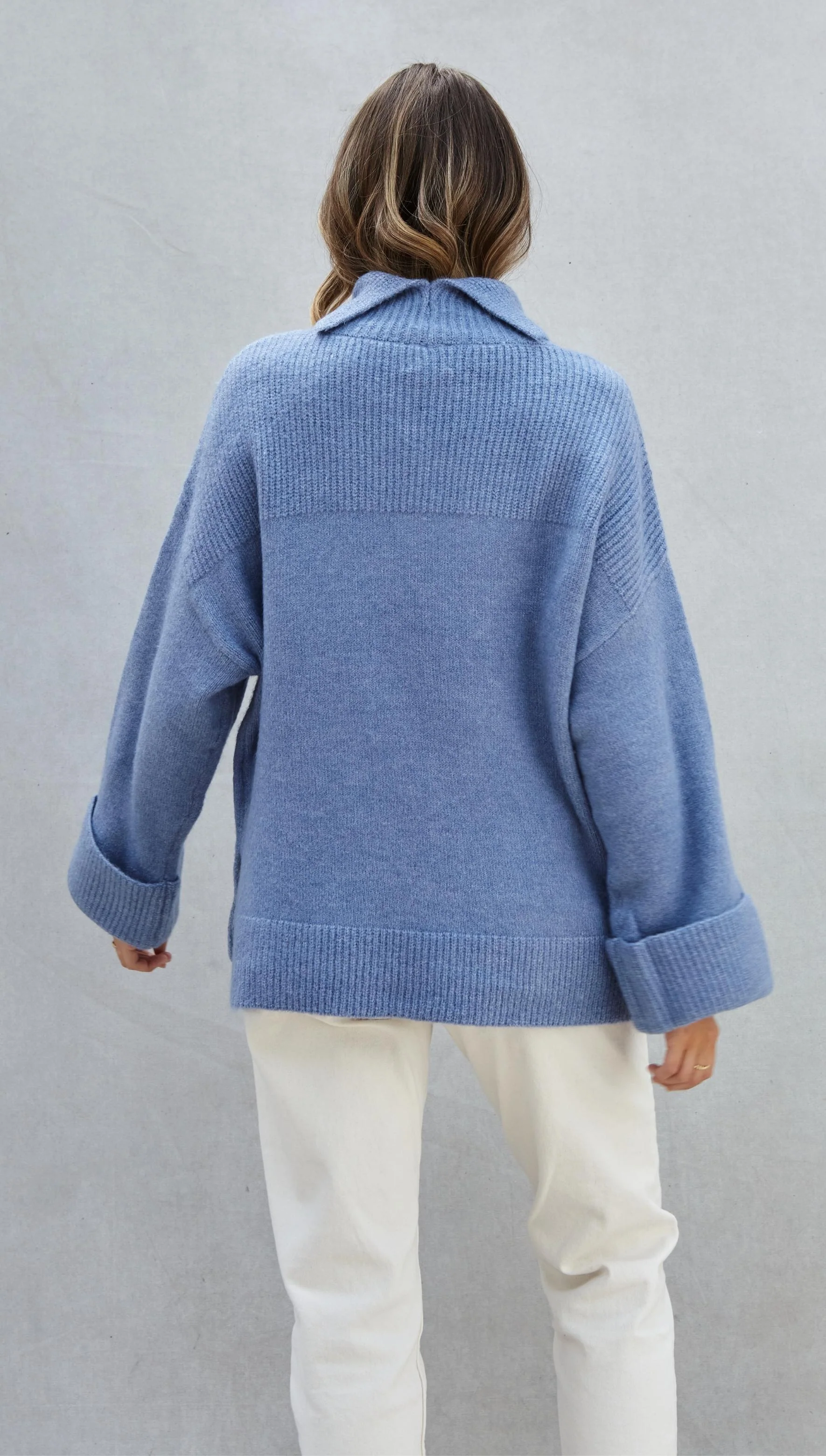 Vanessa Sweater - Sky - Image 10
